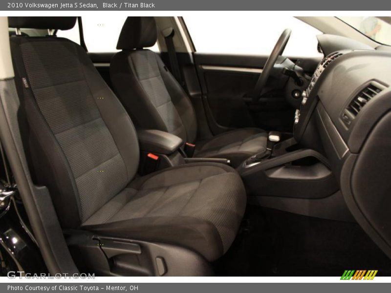 Black / Titan Black 2010 Volkswagen Jetta S Sedan