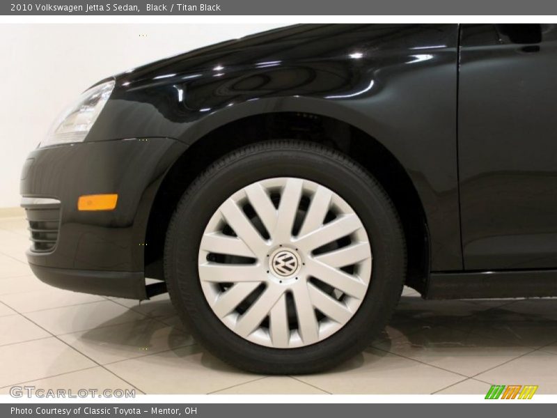 Black / Titan Black 2010 Volkswagen Jetta S Sedan