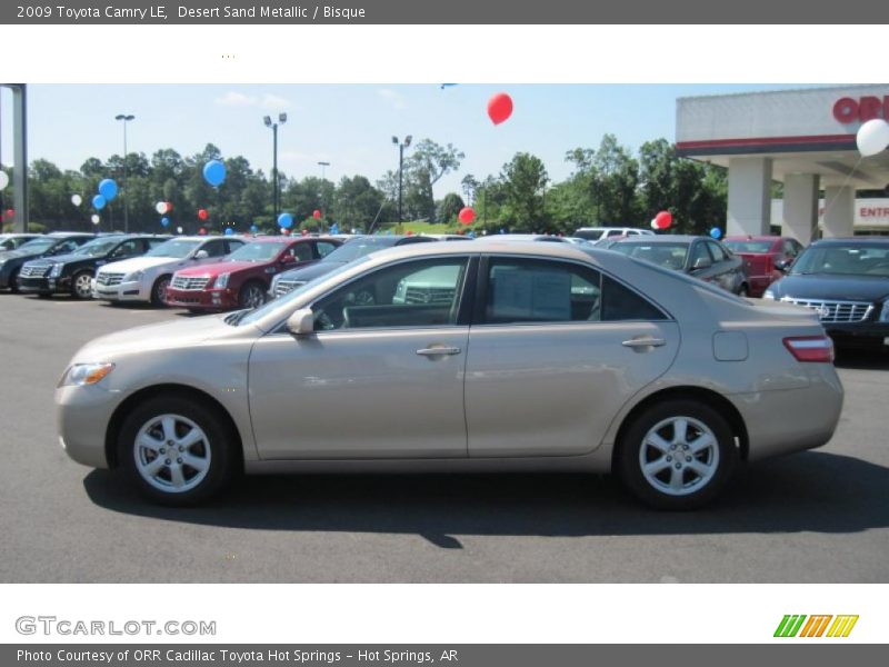 Desert Sand Metallic / Bisque 2009 Toyota Camry LE