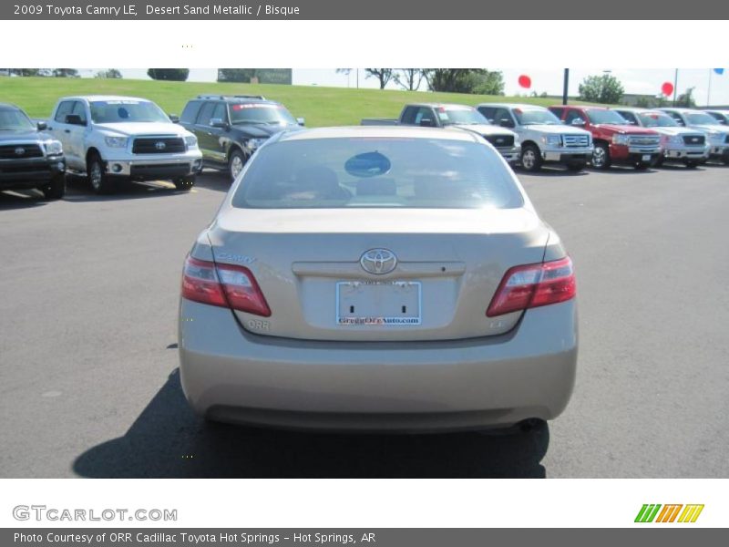 Desert Sand Metallic / Bisque 2009 Toyota Camry LE