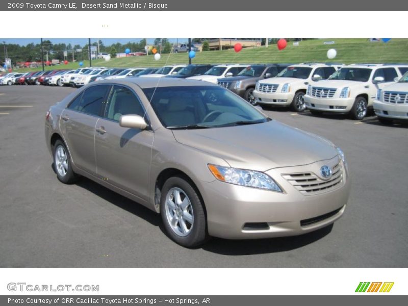 Desert Sand Metallic / Bisque 2009 Toyota Camry LE