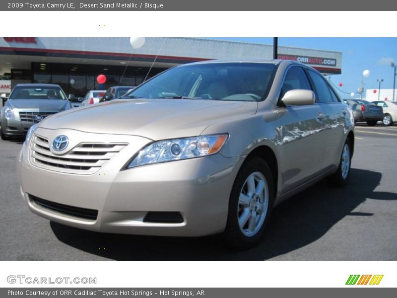 Desert Sand Metallic / Bisque 2009 Toyota Camry LE
