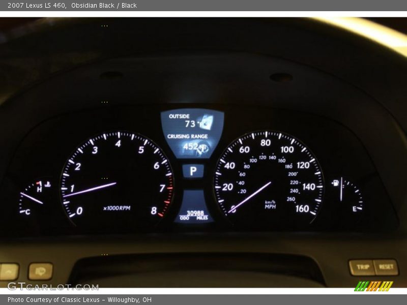 Obsidian Black / Black 2007 Lexus LS 460