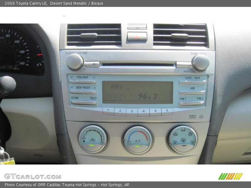 Desert Sand Metallic / Bisque 2009 Toyota Camry LE