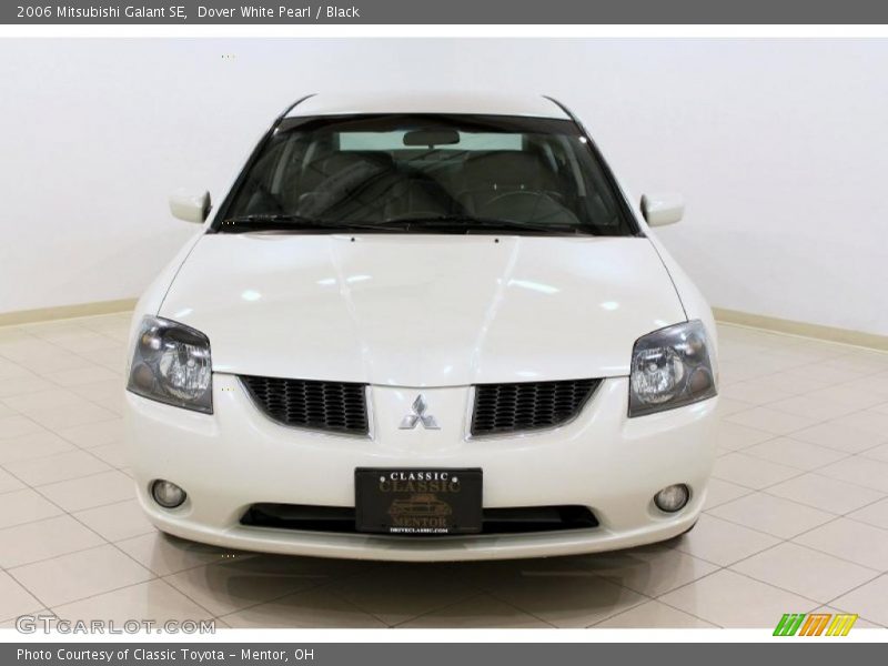 Dover White Pearl / Black 2006 Mitsubishi Galant SE