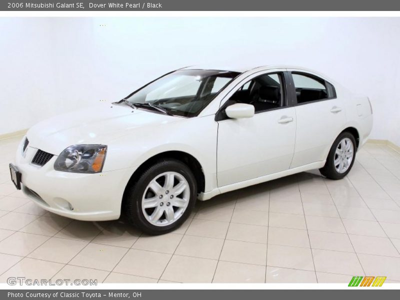 Dover White Pearl / Black 2006 Mitsubishi Galant SE