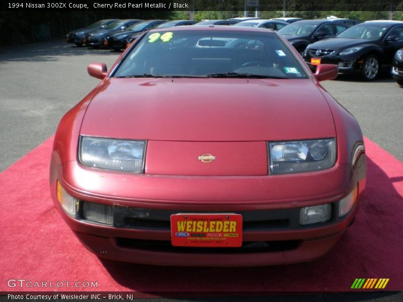 Cherry Red Pearl Metallic / Black 1994 Nissan 300ZX Coupe