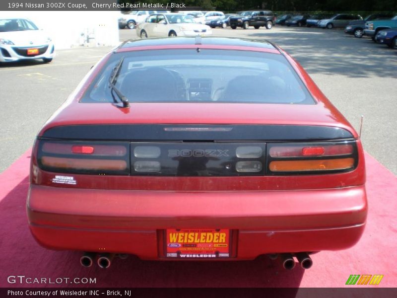 Cherry Red Pearl Metallic / Black 1994 Nissan 300ZX Coupe