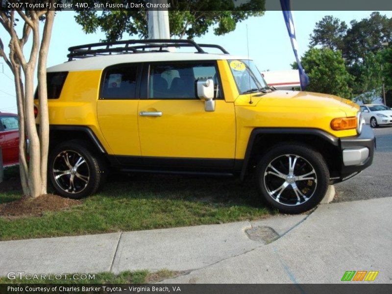 Sun Fusion / Dark Charcoal 2007 Toyota FJ Cruiser 4WD