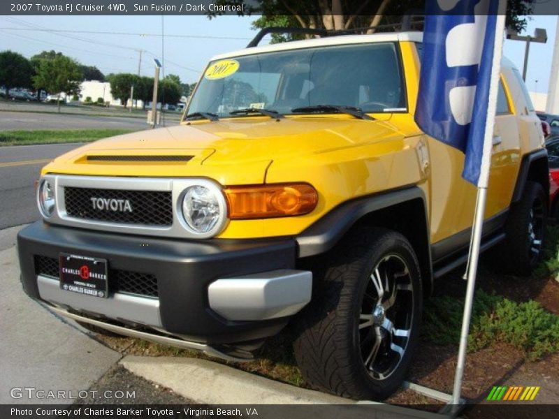 Sun Fusion / Dark Charcoal 2007 Toyota FJ Cruiser 4WD