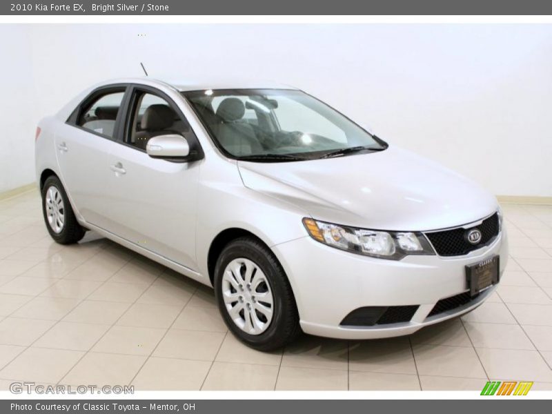 Bright Silver / Stone 2010 Kia Forte EX