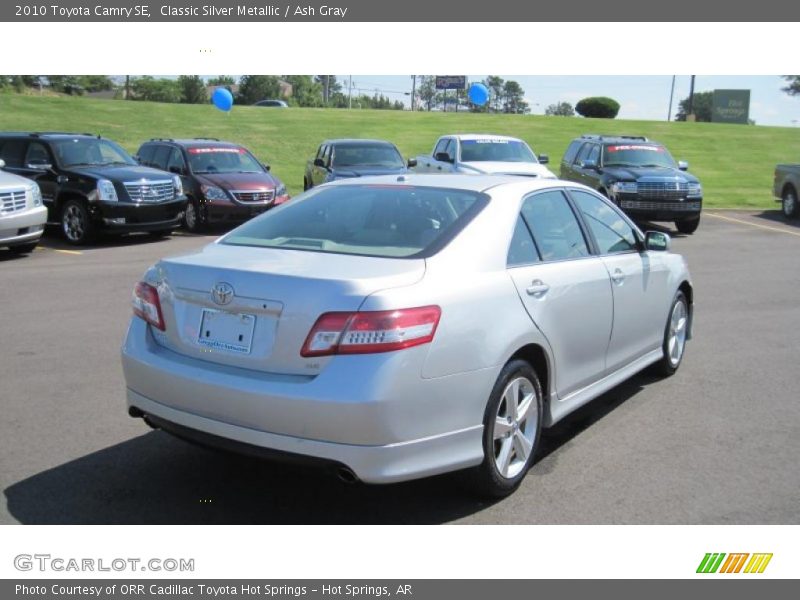 Classic Silver Metallic / Ash Gray 2010 Toyota Camry SE