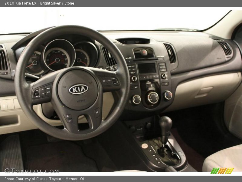 Bright Silver / Stone 2010 Kia Forte EX