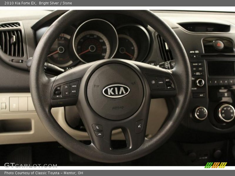 Bright Silver / Stone 2010 Kia Forte EX