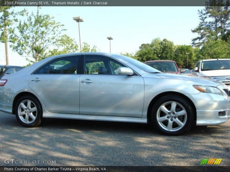 Titanium Metallic / Dark Charcoal 2007 Toyota Camry SE V6
