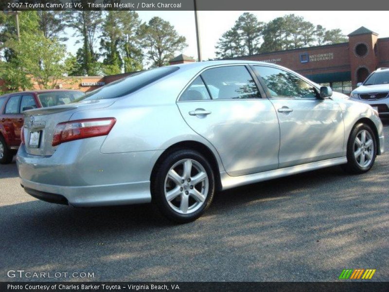 Titanium Metallic / Dark Charcoal 2007 Toyota Camry SE V6