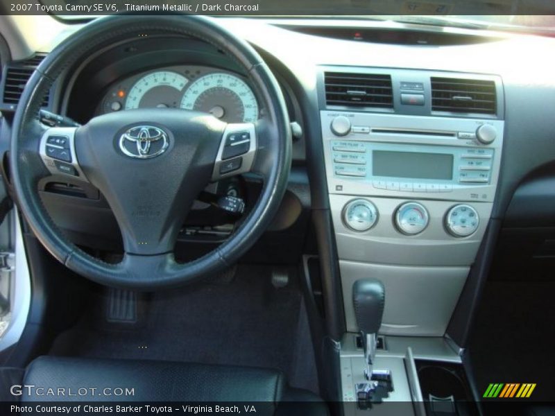Titanium Metallic / Dark Charcoal 2007 Toyota Camry SE V6