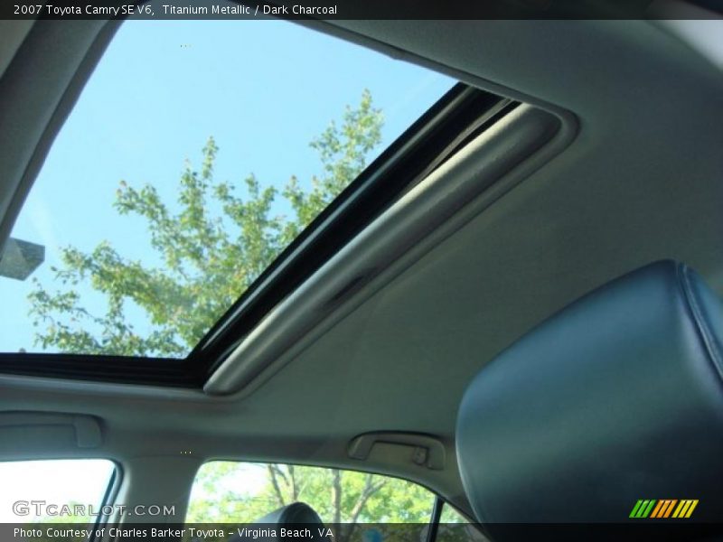 Titanium Metallic / Dark Charcoal 2007 Toyota Camry SE V6