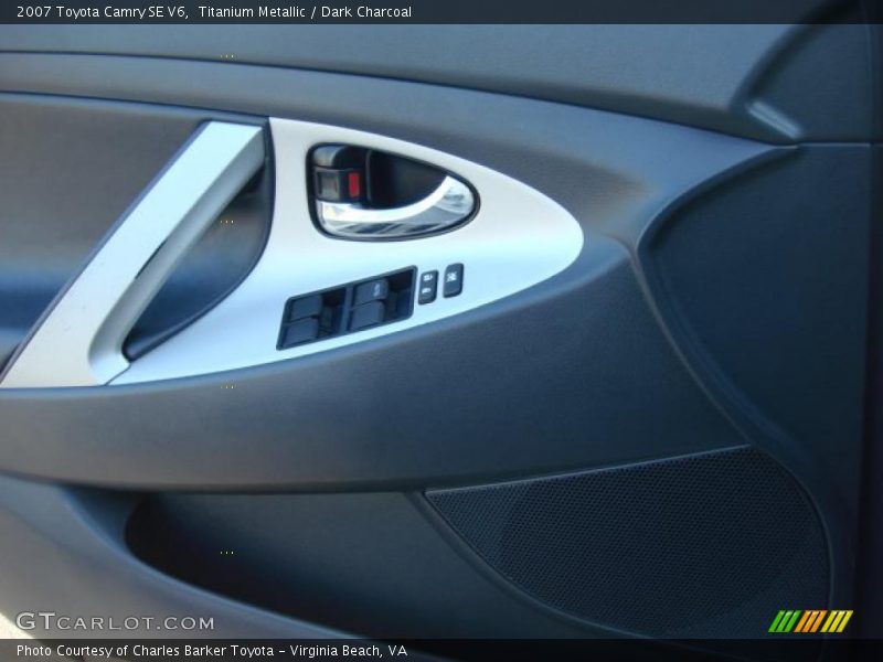 Titanium Metallic / Dark Charcoal 2007 Toyota Camry SE V6