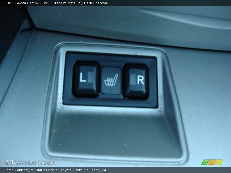 Titanium Metallic / Dark Charcoal 2007 Toyota Camry SE V6