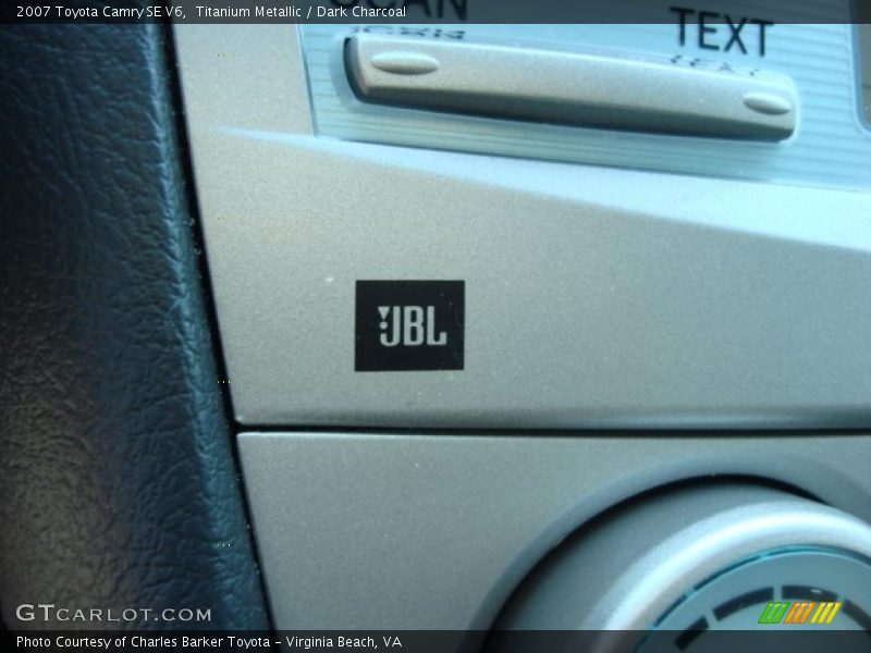 Titanium Metallic / Dark Charcoal 2007 Toyota Camry SE V6