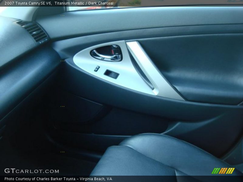 Titanium Metallic / Dark Charcoal 2007 Toyota Camry SE V6