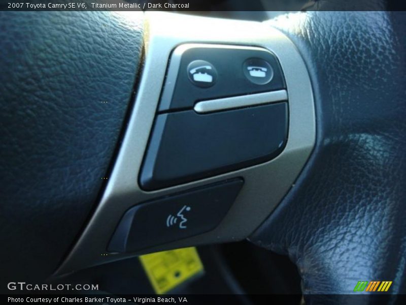 Titanium Metallic / Dark Charcoal 2007 Toyota Camry SE V6