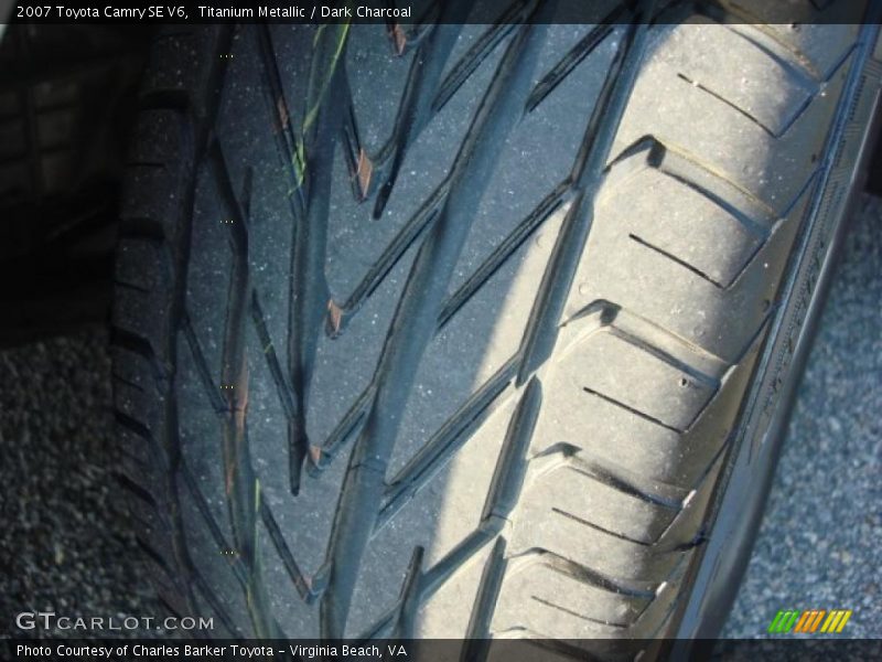 Titanium Metallic / Dark Charcoal 2007 Toyota Camry SE V6