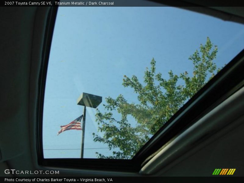 Titanium Metallic / Dark Charcoal 2007 Toyota Camry SE V6