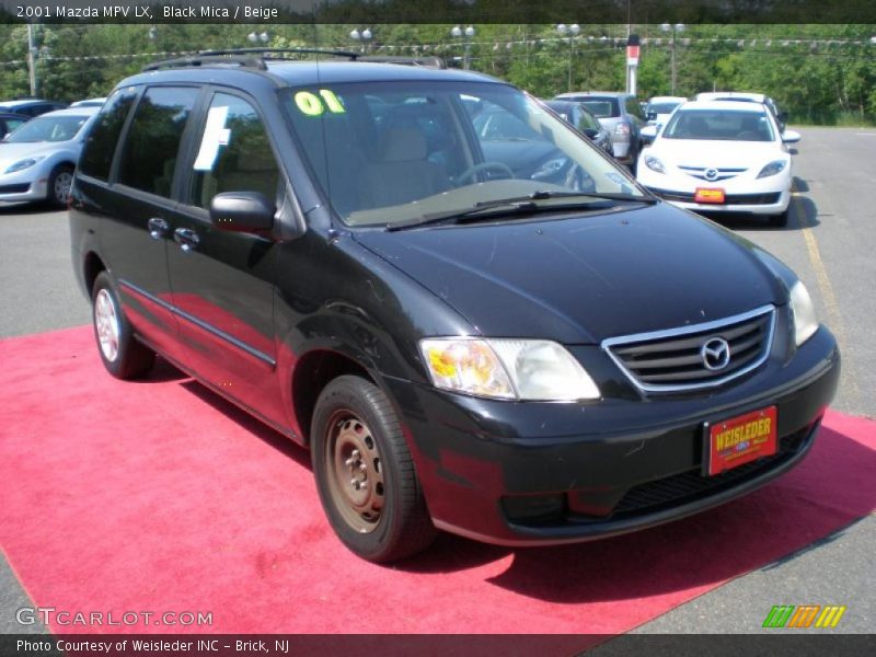 Black Mica / Beige 2001 Mazda MPV LX