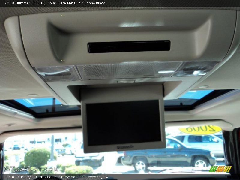 Solar Flare Metallic / Ebony Black 2008 Hummer H2 SUT