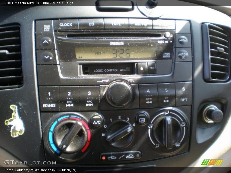 Black Mica / Beige 2001 Mazda MPV LX