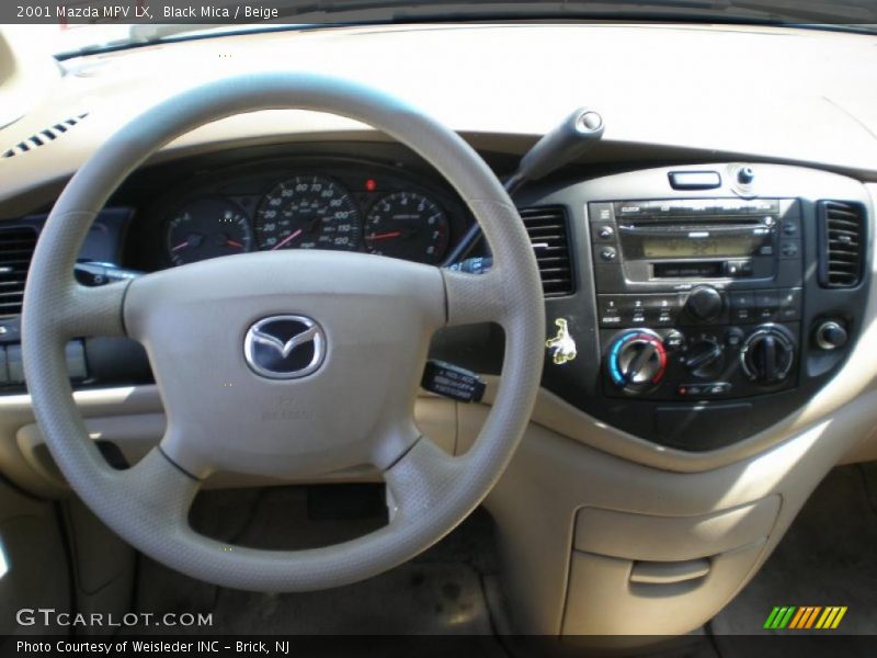 Black Mica / Beige 2001 Mazda MPV LX