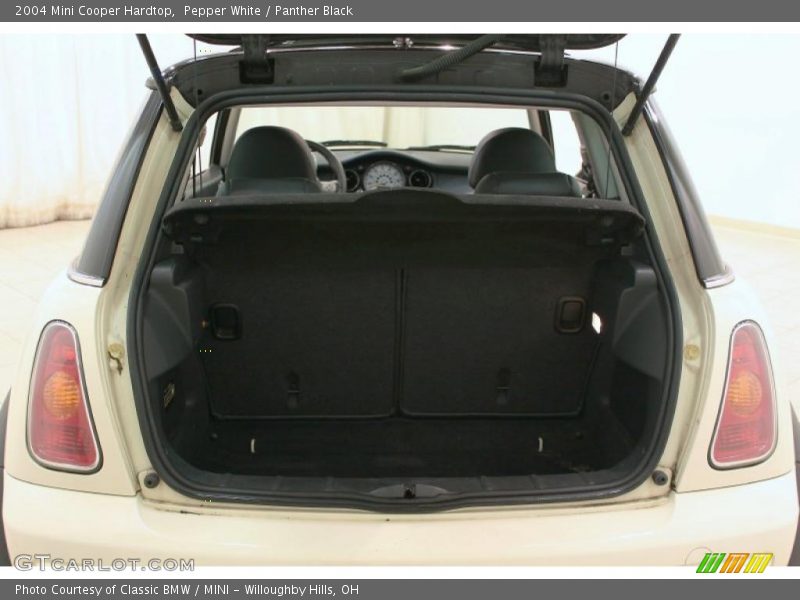 Pepper White / Panther Black 2004 Mini Cooper Hardtop