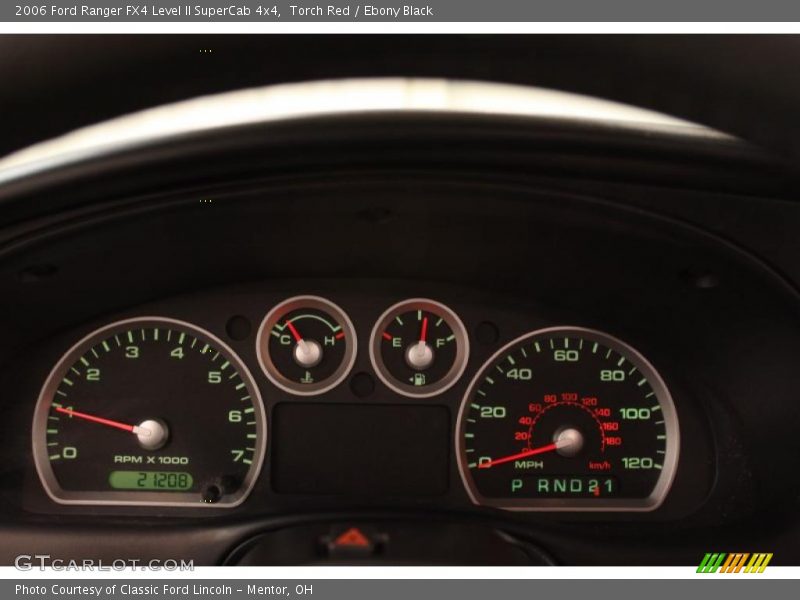  2006 Ranger FX4 Level II SuperCab 4x4 FX4 Level II SuperCab 4x4 Gauges