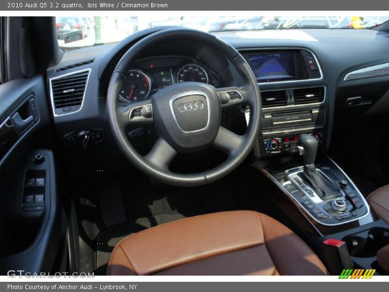 Ibis White / Cinnamon Brown 2010 Audi Q5 3.2 quattro