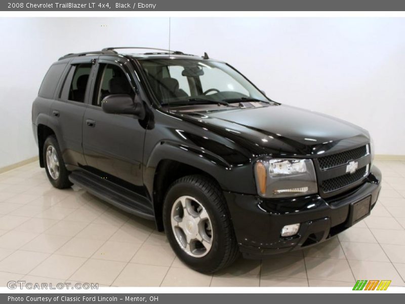 Black / Ebony 2008 Chevrolet TrailBlazer LT 4x4