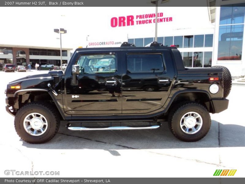 Black / Ebony Black 2007 Hummer H2 SUT