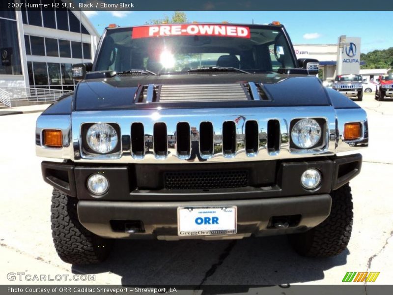Black / Ebony Black 2007 Hummer H2 SUT