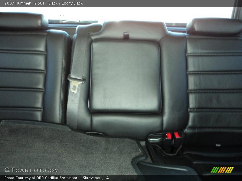 Black / Ebony Black 2007 Hummer H2 SUT