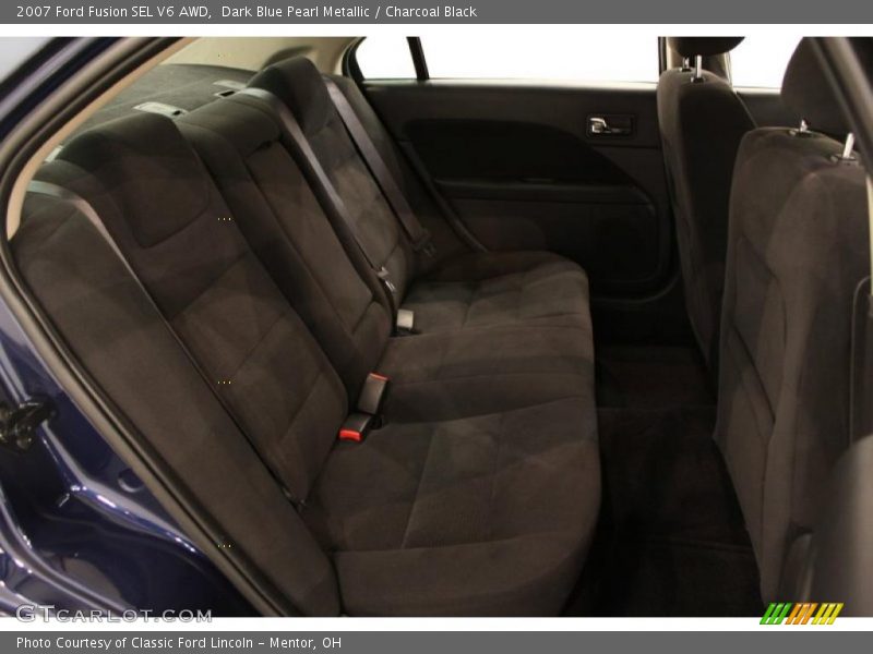 Dark Blue Pearl Metallic / Charcoal Black 2007 Ford Fusion SEL V6 AWD