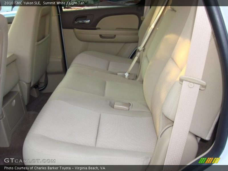 Summit White / Light Tan 2010 GMC Yukon SLE