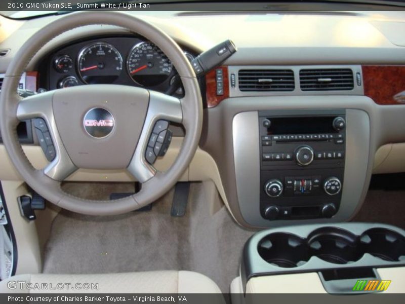 Dashboard of 2010 Yukon SLE