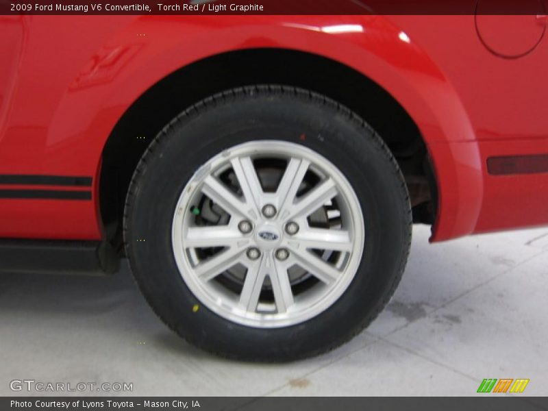 Torch Red / Light Graphite 2009 Ford Mustang V6 Convertible