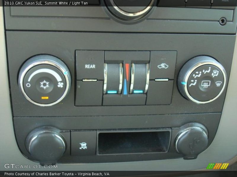 Controls of 2010 Yukon SLE