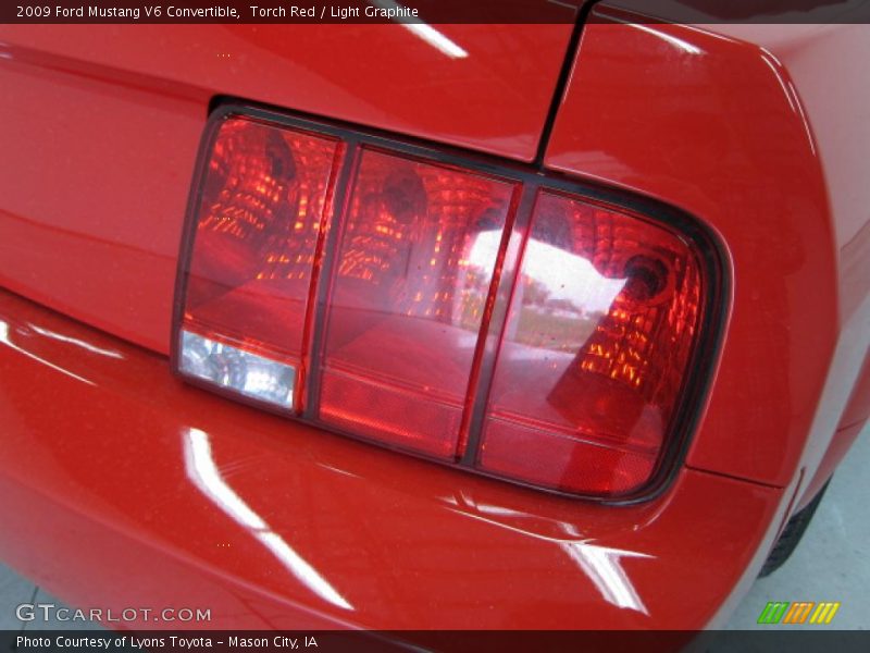 Torch Red / Light Graphite 2009 Ford Mustang V6 Convertible