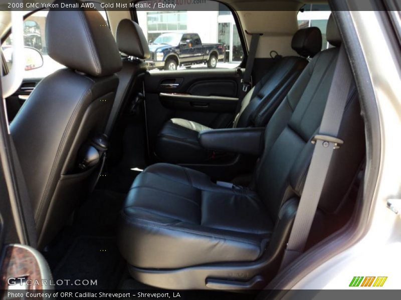 Gold Mist Metallic / Ebony 2008 GMC Yukon Denali AWD