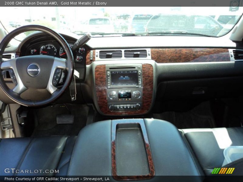 Gold Mist Metallic / Ebony 2008 GMC Yukon Denali AWD