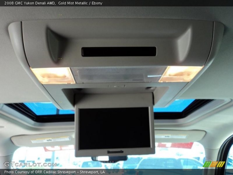 Gold Mist Metallic / Ebony 2008 GMC Yukon Denali AWD
