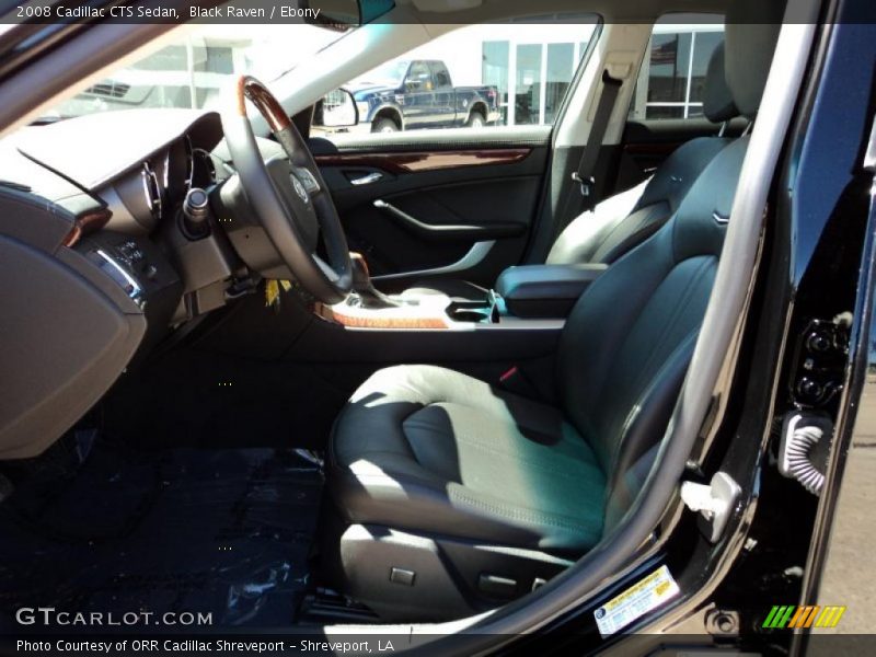 Black Raven / Ebony 2008 Cadillac CTS Sedan